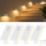 Willed Stair Lights Indoor,warm White Rechargeable Night 4 Pack, New. Price: $35.94.