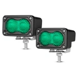 3" S2 Sport Green Hunting Led Cube Pods 4000LUMENS Work Scene Lights New. Price: $34.95.