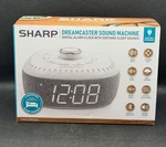 Sharp Dreamcaster Machine Digital Alarm Clock With Soothing Sleep Sounds New. Price: $30.00.