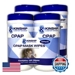 Kinship Comfort Brands Cpap Mask Cleaning Wipes Unscented Lint Cleanser To New. Price: $49.20.