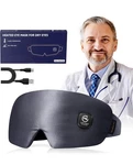 Heated Eye Mask Warm Compress: Silk Cordless Heating Pad For Dry Ey... Fast Ship New. Price: $38.99.