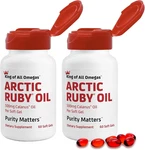 Immunocorp Arctic Ruby Oil 500MG Calanus Omega 3 120 Softgel Heart Immune Health New. Price: $59.99.