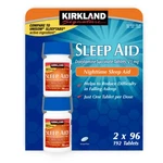Kirkland Signature Sleep Aid 192 Tablets Doxylamine Succinate 25 Mg Exp 5/2028+ New. Price: $14.75.