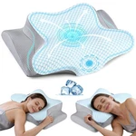 Cervical Neck Pillow - Ergonomic Side Sleeper For Pain , Cooling Cervi... New. Price: $52.45.