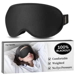 Facemoon Sleep Mask For & Women 3D Count (pack Of 1), Pure Black New. Price: $17.99.