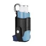 Medmax Asthma Inhaler Holder Pu Leather 1.2 3.2 Inches, Black New. Price: $13.35.