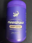 Moonbrew Sleepy Coffee Vanilla Latte Flavor Magnesium Aid 15.12 Oz New. Price: $38.00.
