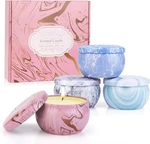Candles - Scented Gift Set For Women, 4 Packs Natural Muticolor New. Price: $16.60.