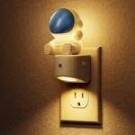 Night Light For Kids, 3D Space Plug In, Dusk To Dawn Nursery New. Price: $35.61.