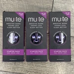 Rhinomed Mute Nasal Dilator Starter Pack 3 Sizes Lot Of Open Box New. Price: $30.99.