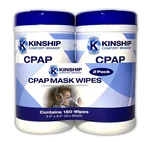 Kinship Comfort Brands Cpap Mask Cleaning Wipes, 75 Count (pack Of 2), White New. Price: $25.63.