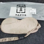 New Tafts 100% Silk Sleep Mask Or Blindfold Taupe Beige Super Soft Top Quality. Price: $10.40.