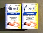 (lot Of 2) New Boxes Alteril Sleep Aid (drug Free)- (60 Tablets Per Box). Price: $42.99.