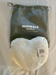 Hugimals World Ivory Five Pound Weighted Heart Pillow-new With Tags & Travel Bag. Price: $40.00.