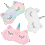 Geyoga 3 Pcs Sleep Mask For Count (pack Of 1), Mixed Colors, Pink, White New. Price: $12.12.