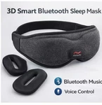 3D Bluetooth Sleep Mask Voice Control Music Eye Wireless Headphones Travel New. Price: $29.99.