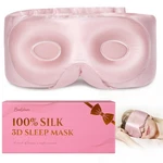 Beevines Pure Silk 3D Sleep Mask For Women, Luxury 100% 22 Momme Mulberry Sil... New. Price: $45.57.