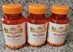 3 Sundown Natural Melatonin 5 Mg, Drug-free Sleep Aid, 90 Coated Tablet Exp 7/27 New. Price: $40.00.