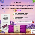 4X Asli Co Lavender Aromatherapy Eye Pillow, Great For Yoga & Meditation New. Price: $74.90.