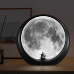 Mamre Supermoon Lamp Non-rechargeable Night Light Couple Gift For Weddin New. Price: $65.28.
