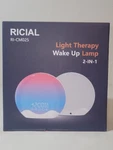 Ricial Light Therapy Wake Up Lamp 2 In 1. & Alarm Clock. Brand New. Price: $44.95.