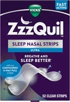 Vicks Zzzquil Sleep Nasal Strips, Clear Nighttime Opens Nose, 52CT New. Price: $30.14.
