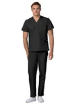 Adar Men's Medical Nursing Doctor Scrub Set Uniform V-neck Shirt & Pants New. Price: $28.69.