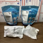 2-F&P Vitera Full Face Cpap Mask W/headgear VIT1LA Size Small (new, Sealed) Plus. Price: $65.00.