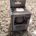 Homedics Soundspa Traveler Nature Relaxation 6 New 2000L. Price: $14.99.