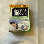 Breathe Right Extra Strength Nasal Strips Sensitive Skin 26 Clear New. Price: $10.00.